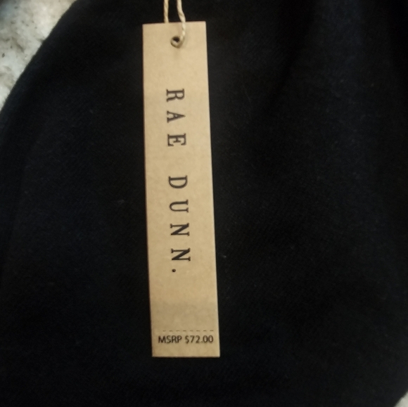 NWT! Rae Dunn Black Puff Sleeve “LOVE” Sweater XL - Picture 6 of 12